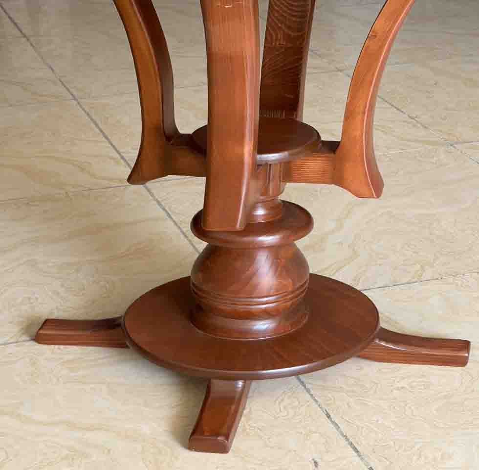 ميز خاطره چوبي پايه خراطي بزرگ 361